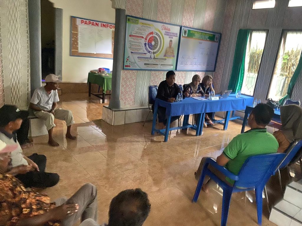 Survey KNMP Negeri Kilwaru